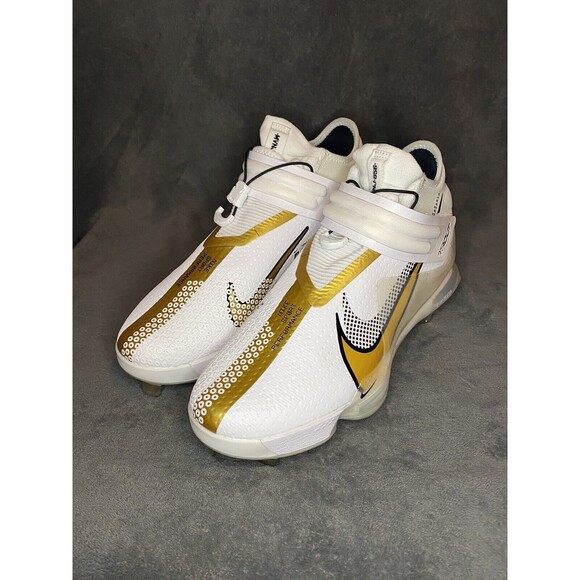 New Nike Air Force Trout 7 Men's Baseball Cleats CI3134-106 Size 8.5 No Box - Picture 3 of 9